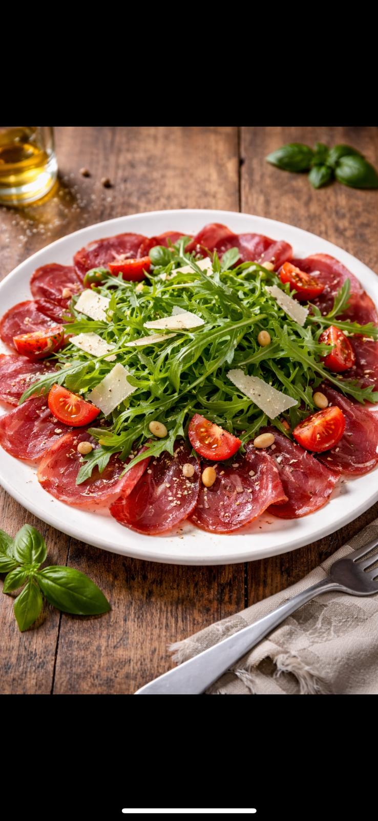 Bresaola in Carpaccio