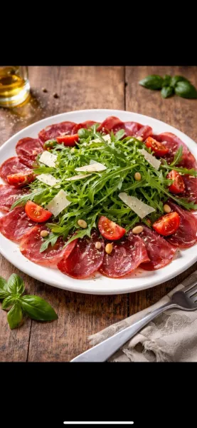 Bresaola in Carpaccio