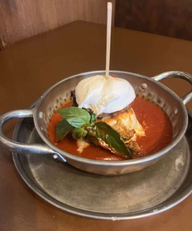 Mozzarella di Bufala Farcita al Tegamino
