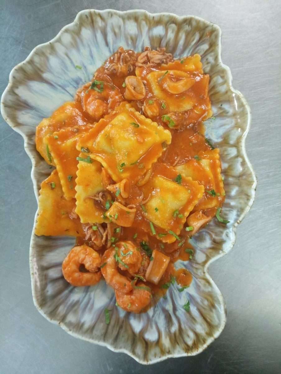 Ravioli ai Crostacei Min 2 Porzioni