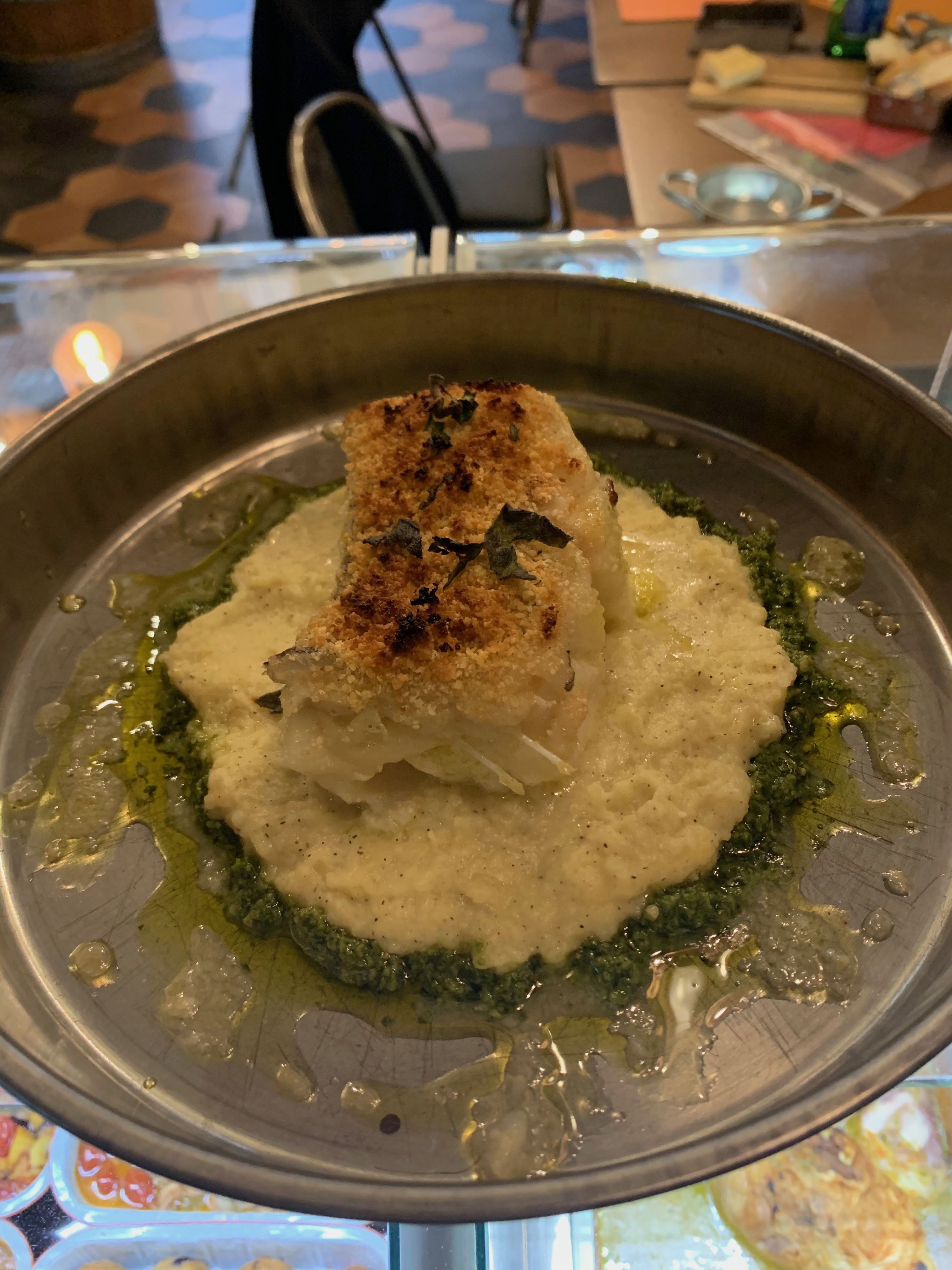 Baccalà Gratinato