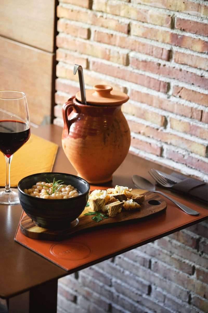 Fagiolata in Coccio con Crostini di Pane Abbrustolito X 2