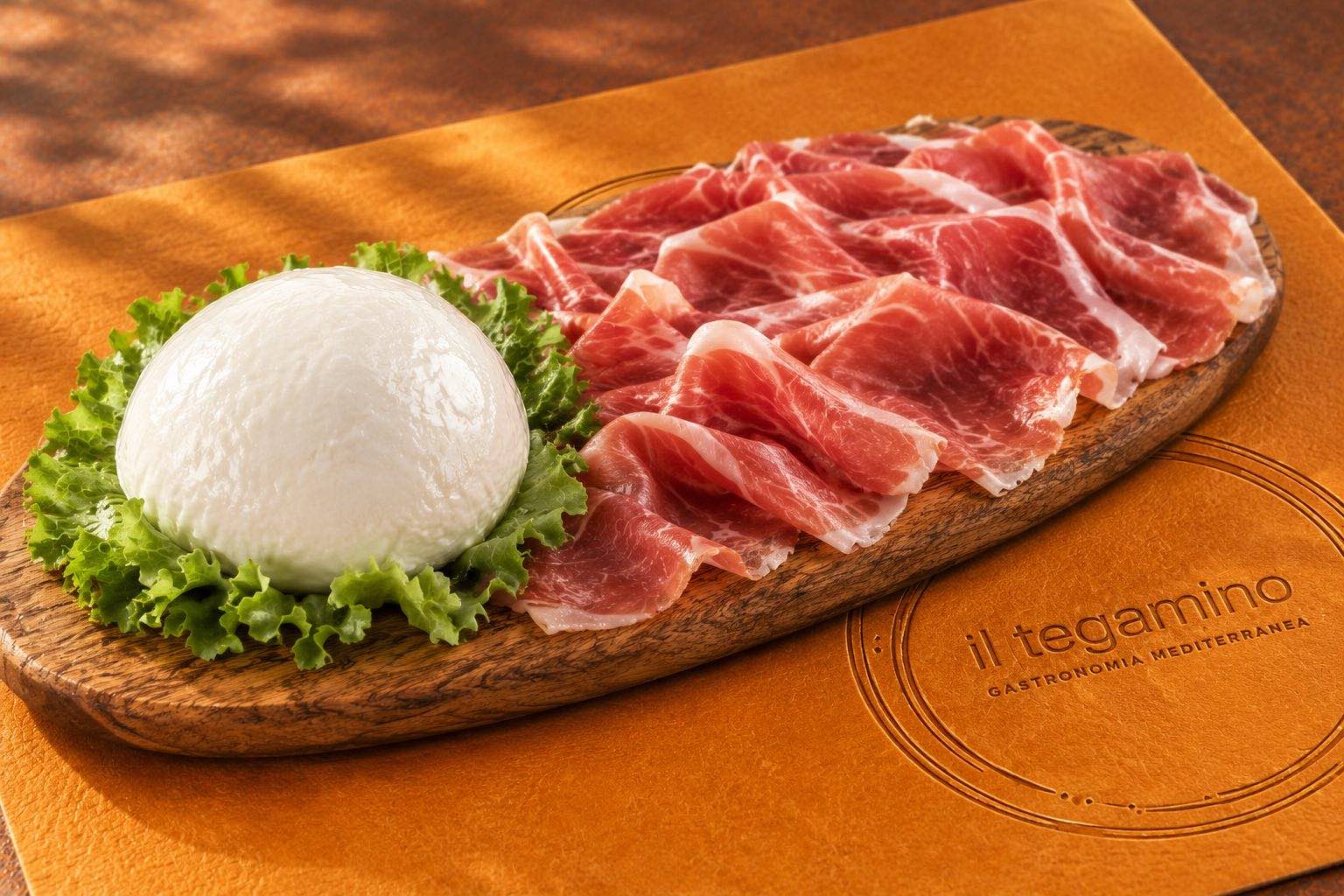 Prosciutto crudo e mozzarella
