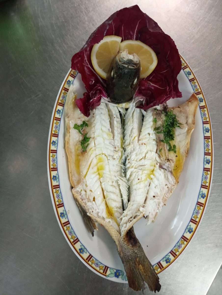 Spigola ai Ferri (400/600 Gr.)