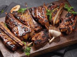 Costine aromatizzate al forno