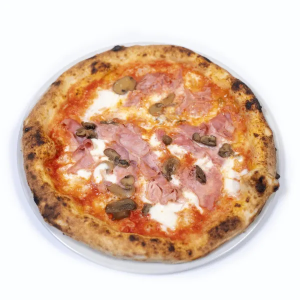 Prosciutto cotto e funghi