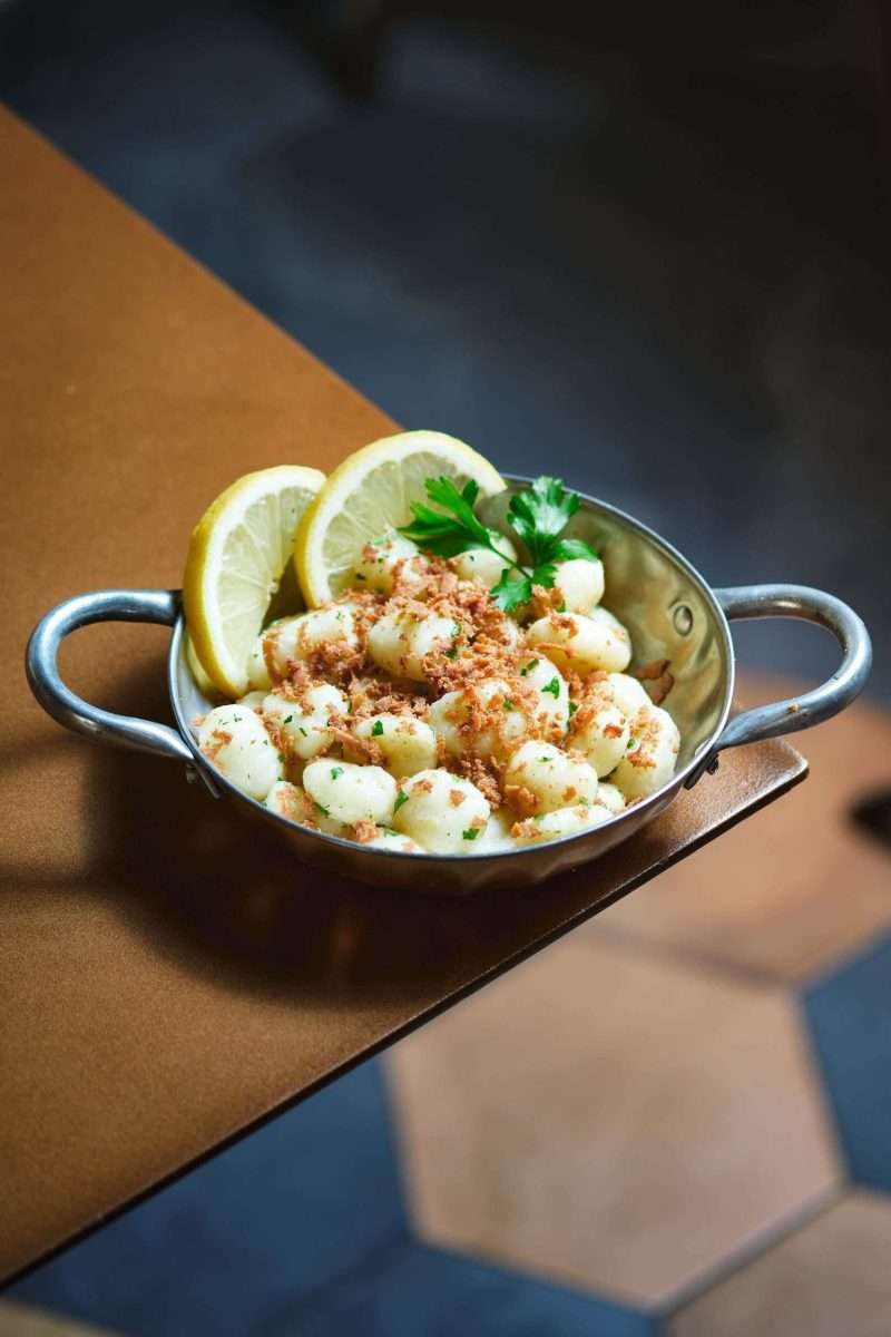 Gnocchi con Burro al Limone e Bottarga di Tonno di Cetara