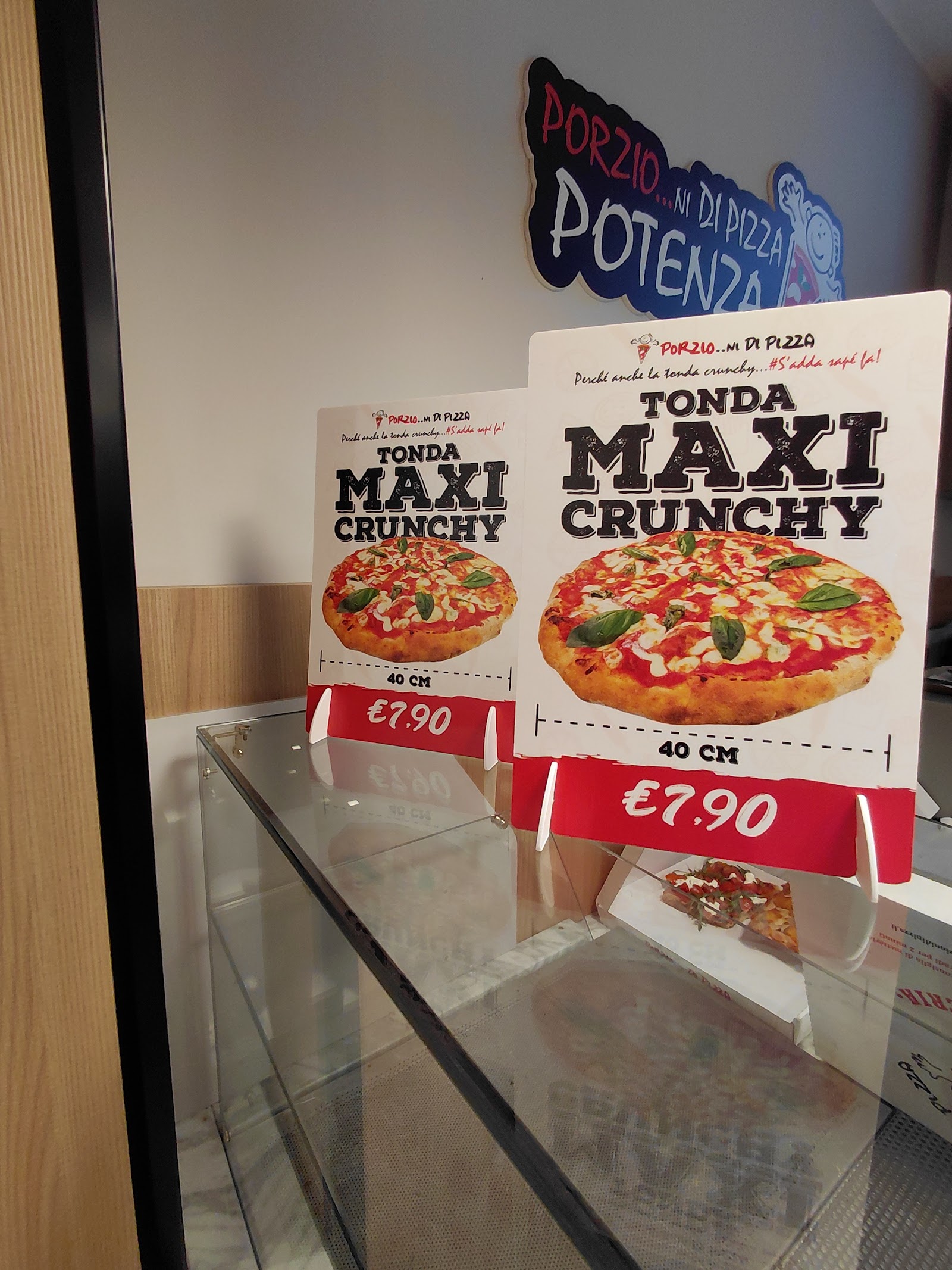 Porzioni di Pizza Potenza