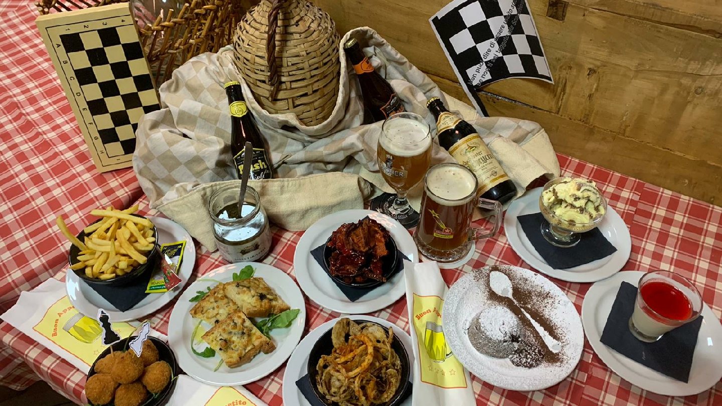 Scacchiera, il locale serale