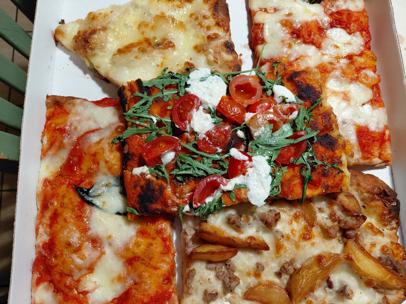 Porzioni di Pizza Potenza