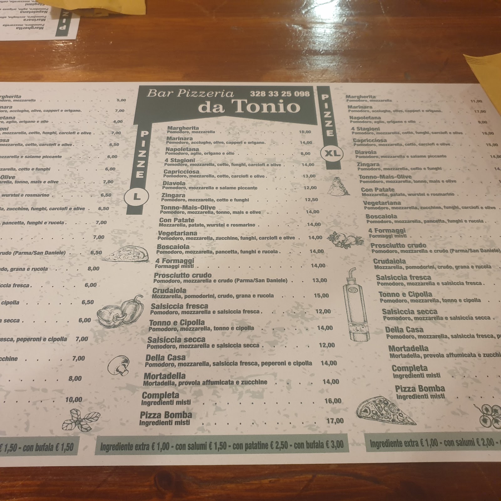 Bar Pizzeria da Tonio (Circolo Old Style)