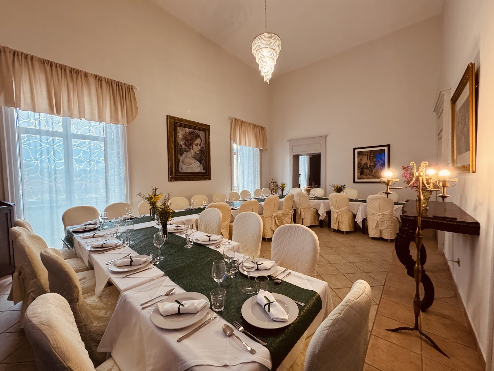 CHEF NARRANTE A PALAZZO GIACHETTI